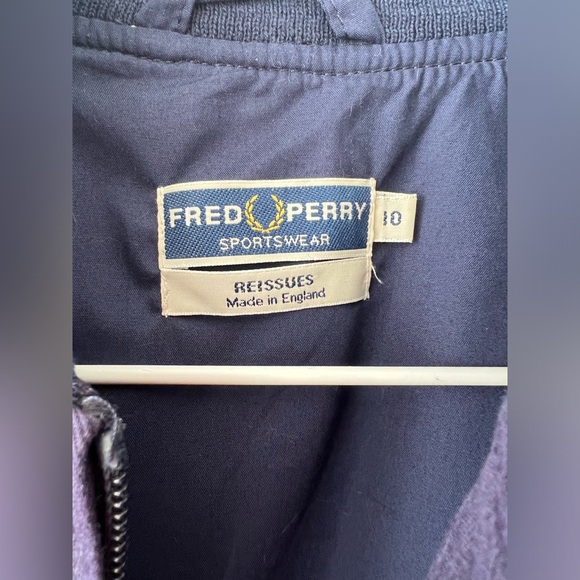 NWOT Fred Perry Reissues Made in England tennis jacket - Picture 2 of 6